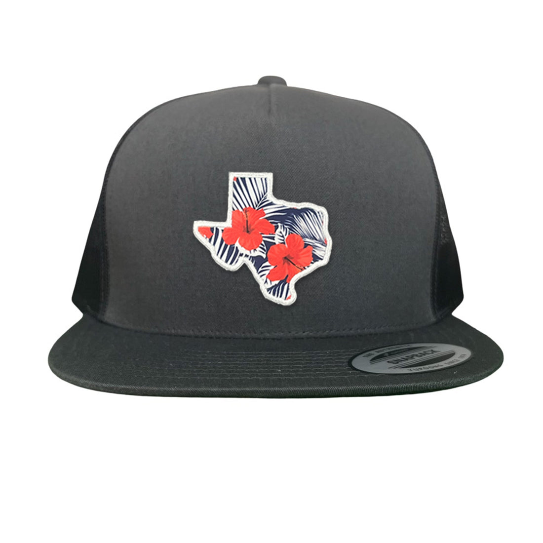 Texas Floral Print Unisex Hat - Casual Polyester Sporty Cap