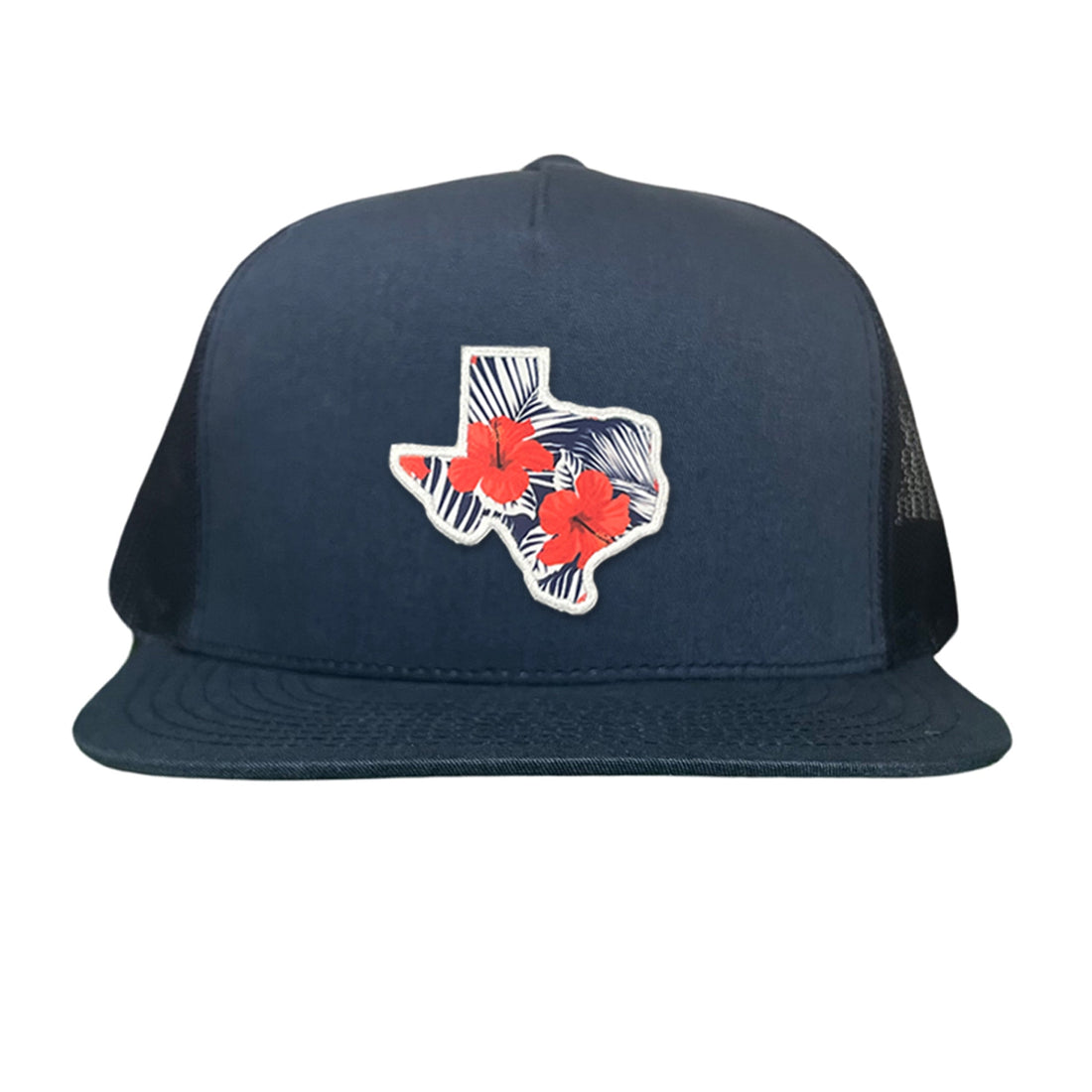 Texas Floral Print Unisex Hat - Casual Polyester Sporty Cap