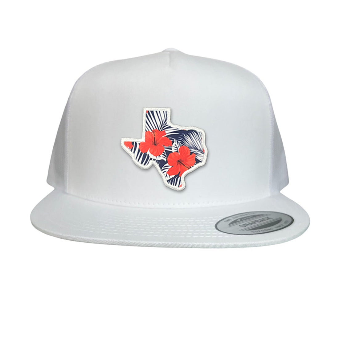 Texas Floral Print Unisex Hat - Casual Polyester Sporty Cap