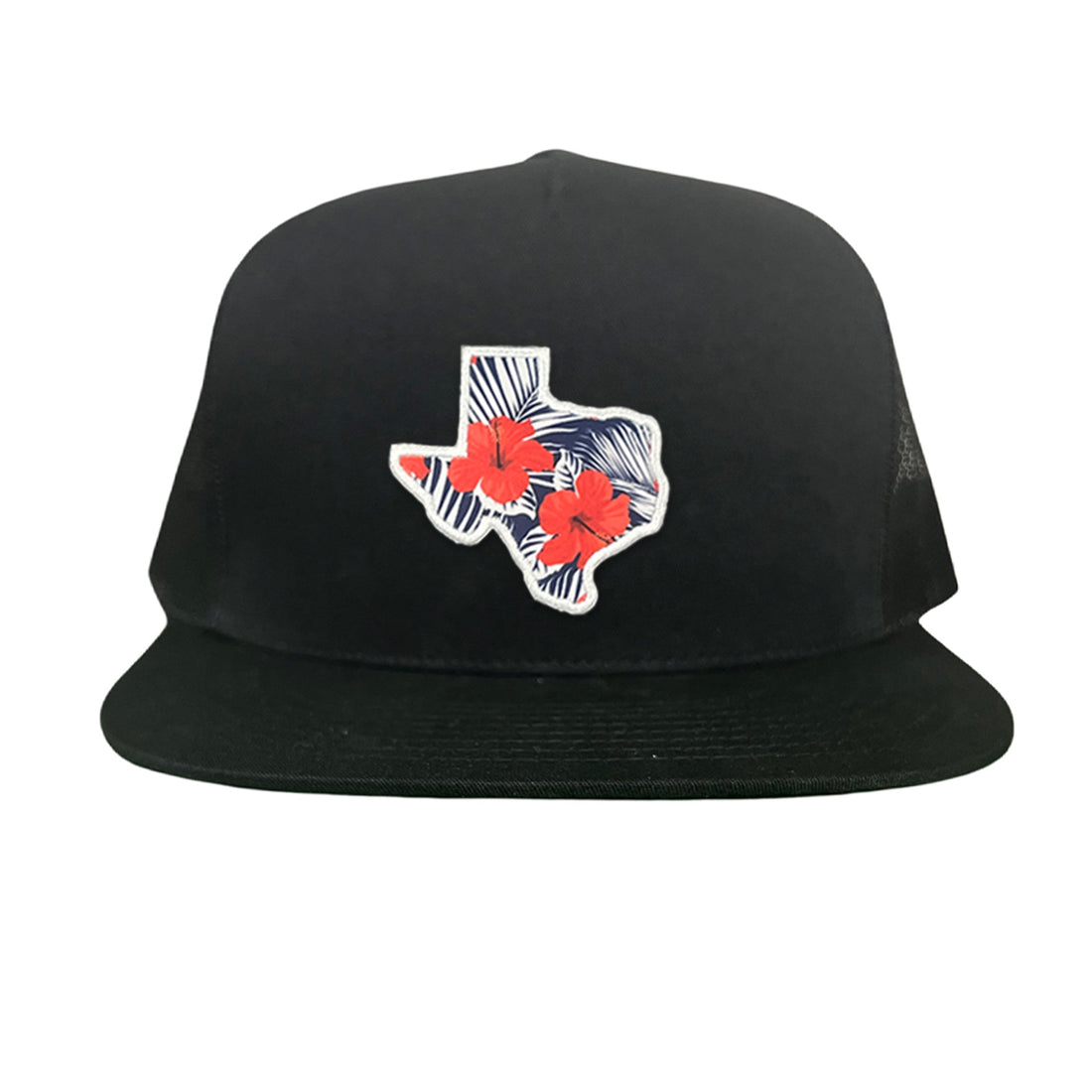 Texas Floral Print Unisex Hat - Casual Polyester Sporty Cap