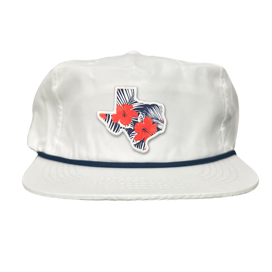 Texas Floral Print Unisex Hat - Casual Polyester Sporty Cap