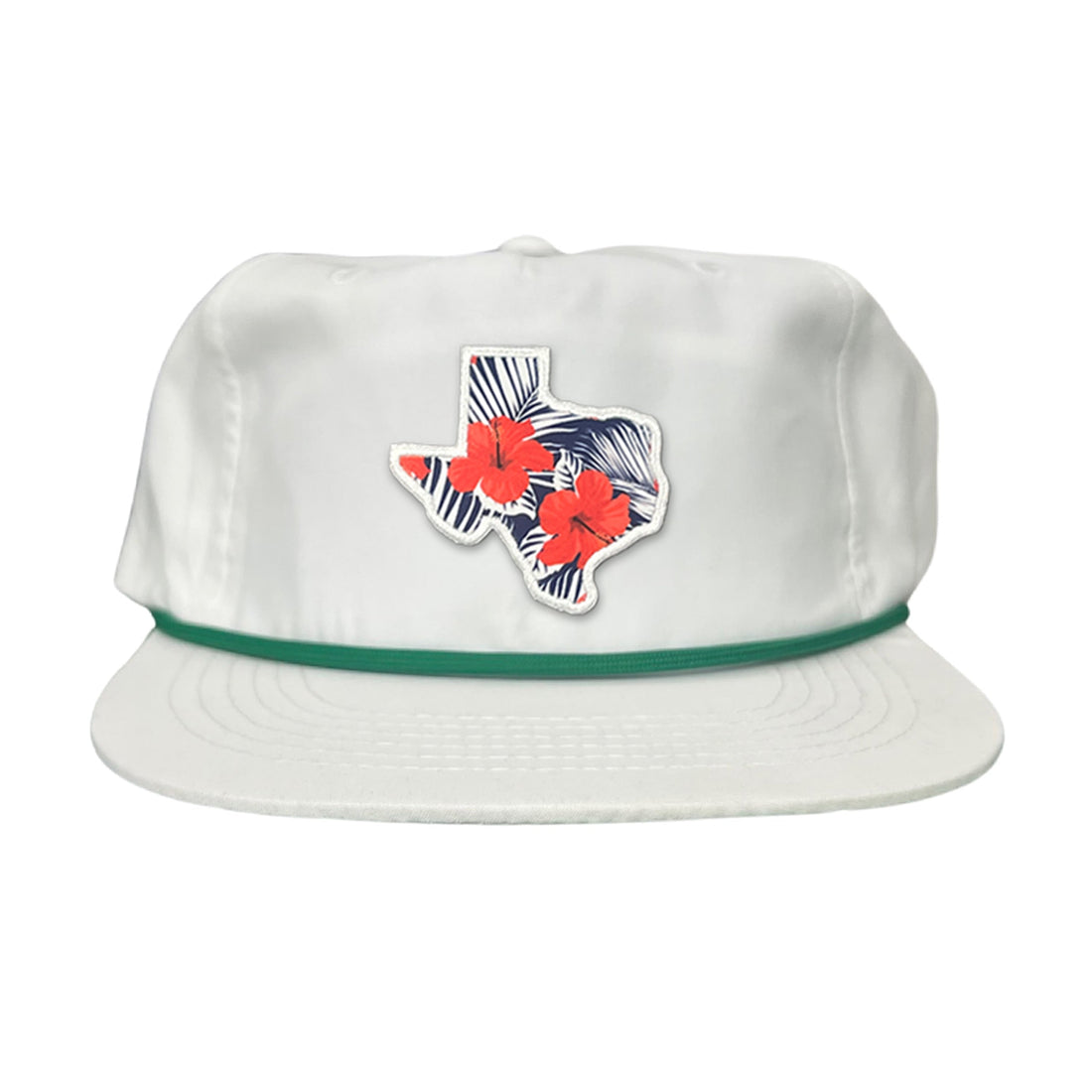 Texas Floral Print Unisex Hat - Casual Polyester Sporty Cap