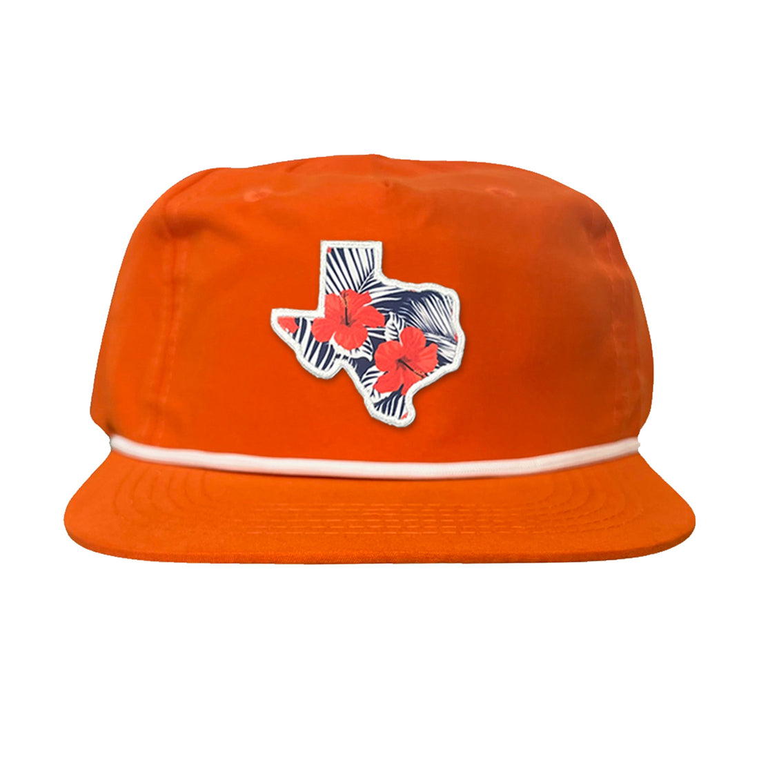 Texas Floral Print Unisex Hat - Casual Polyester Sporty Cap