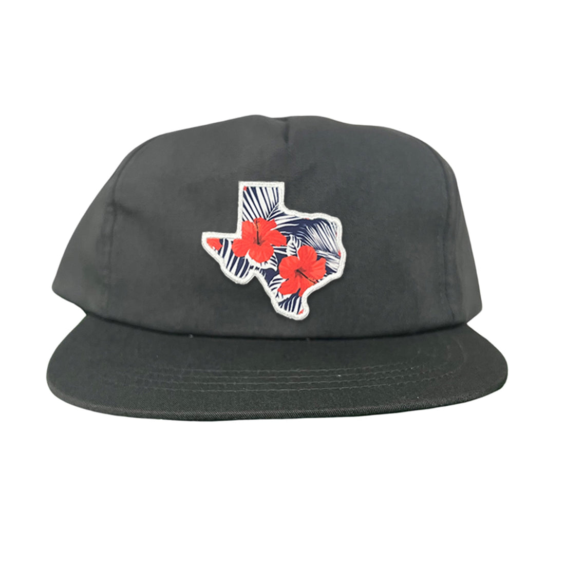 Texas Floral Print Unisex Hat - Casual Polyester Sporty Cap