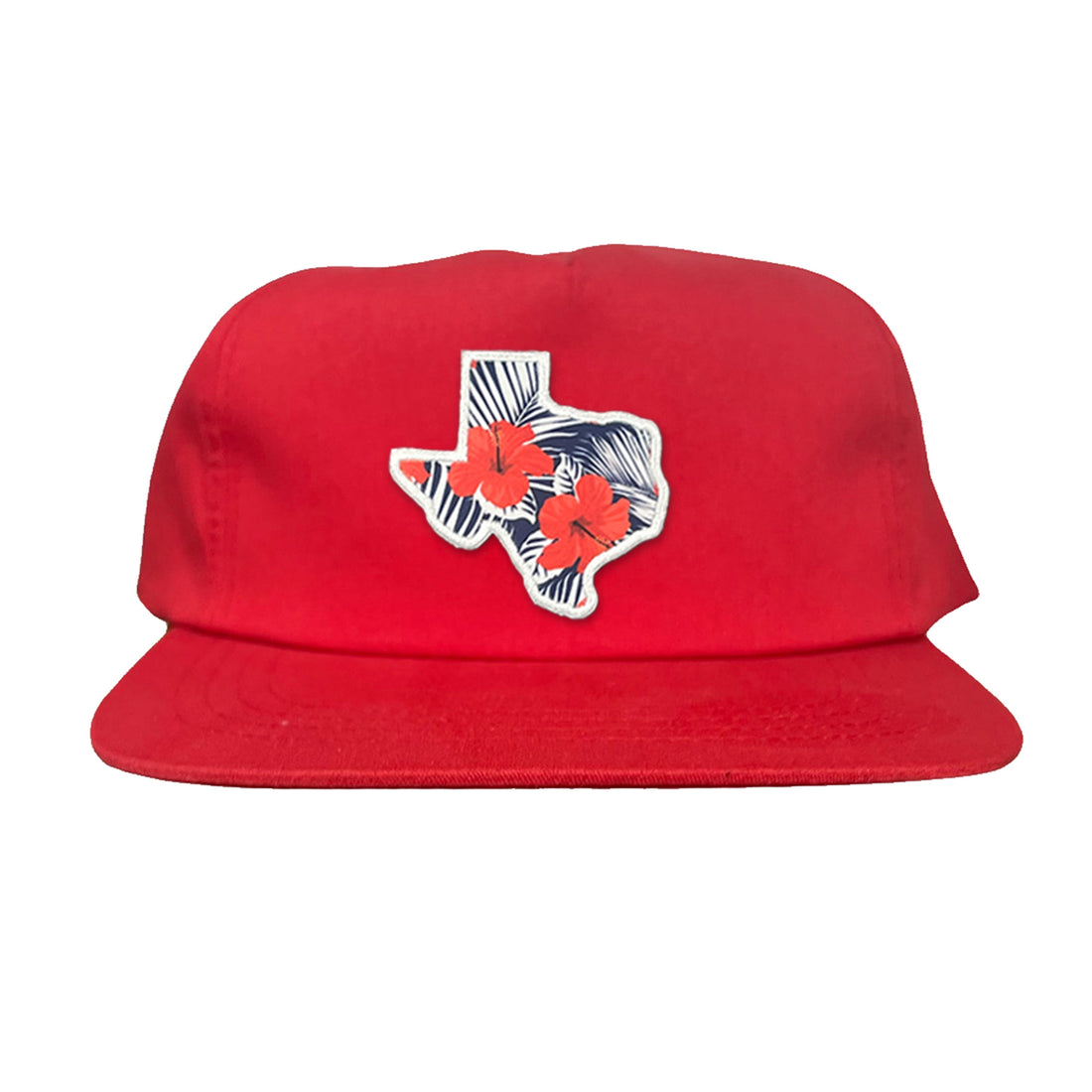Texas Floral Print Unisex Hat - Casual Polyester Sporty Cap