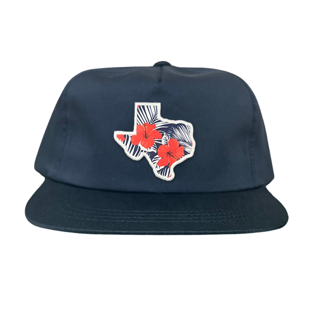 Texas Floral Print Unisex Hat - Casual Polyester Sporty Cap