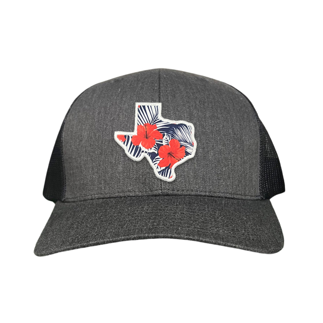Texas Floral Print Unisex Hat - Casual Polyester Sporty Cap
