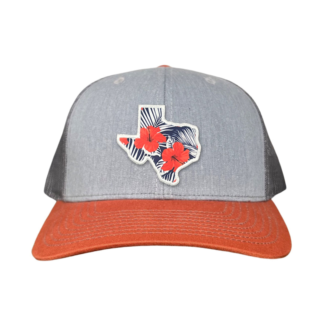 Texas Floral Print Unisex Hat - Casual Polyester Sporty Cap