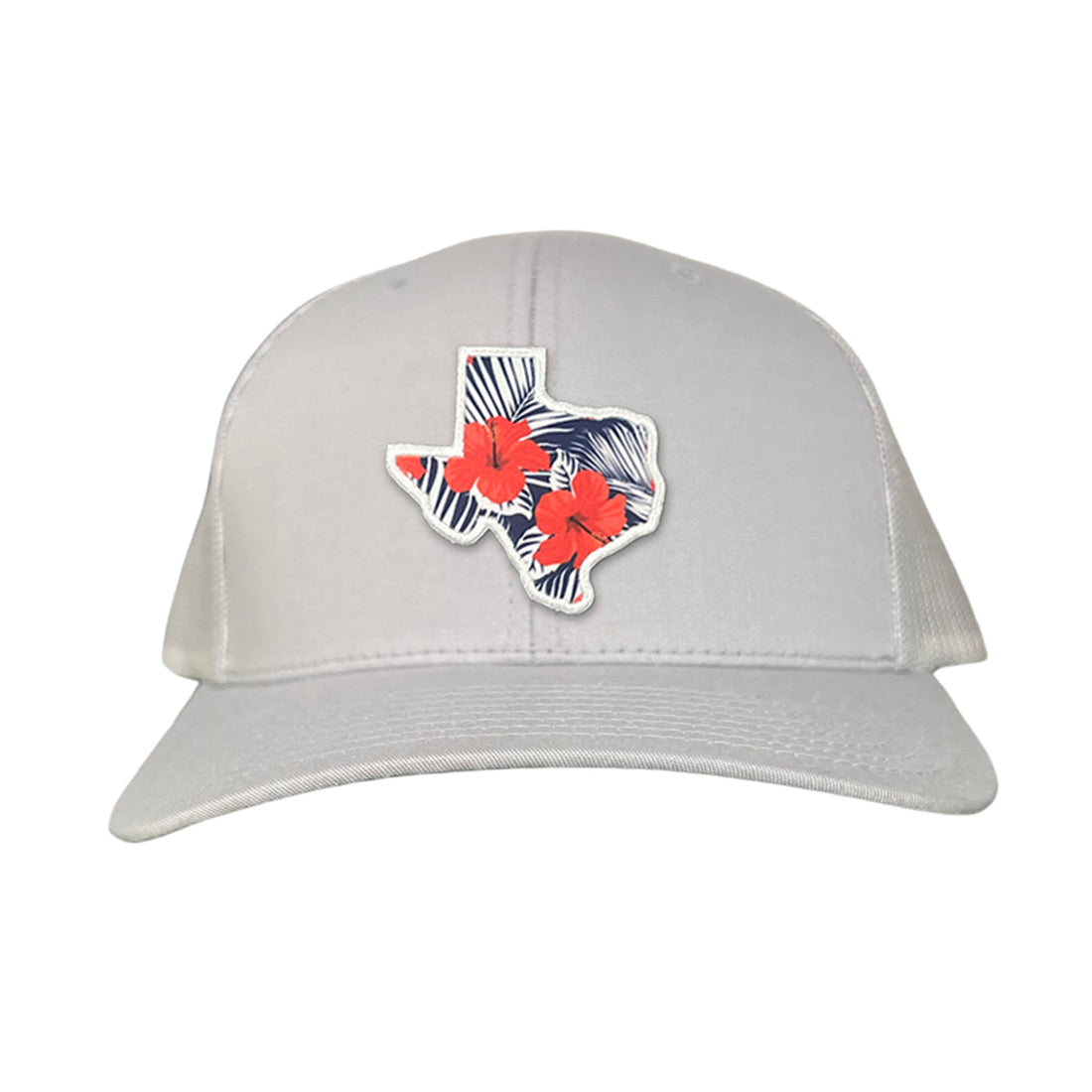 Texas Floral Print Unisex Hat - Casual Polyester Sporty Cap