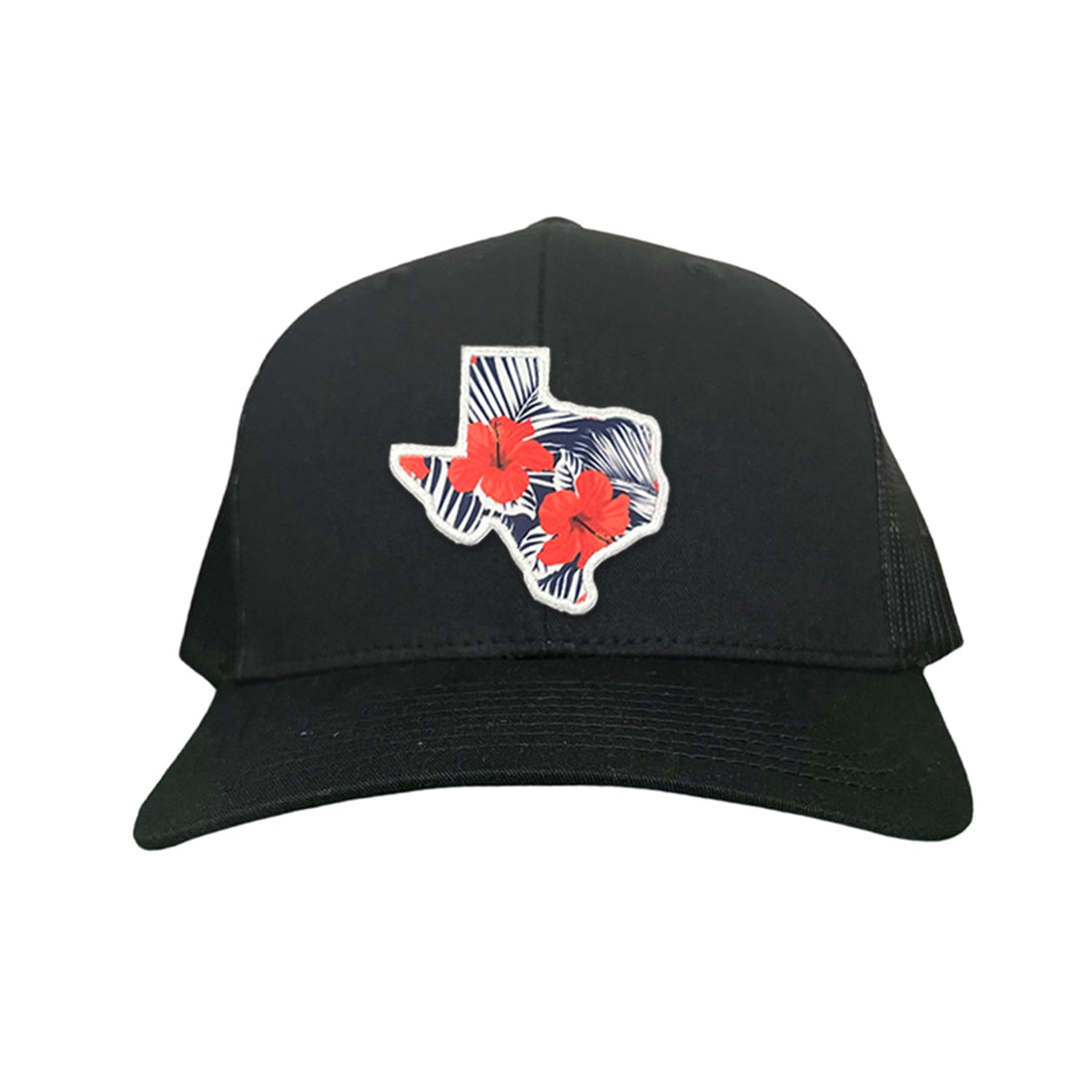 Texas Floral Print Unisex Hat - Casual Polyester Sporty Cap