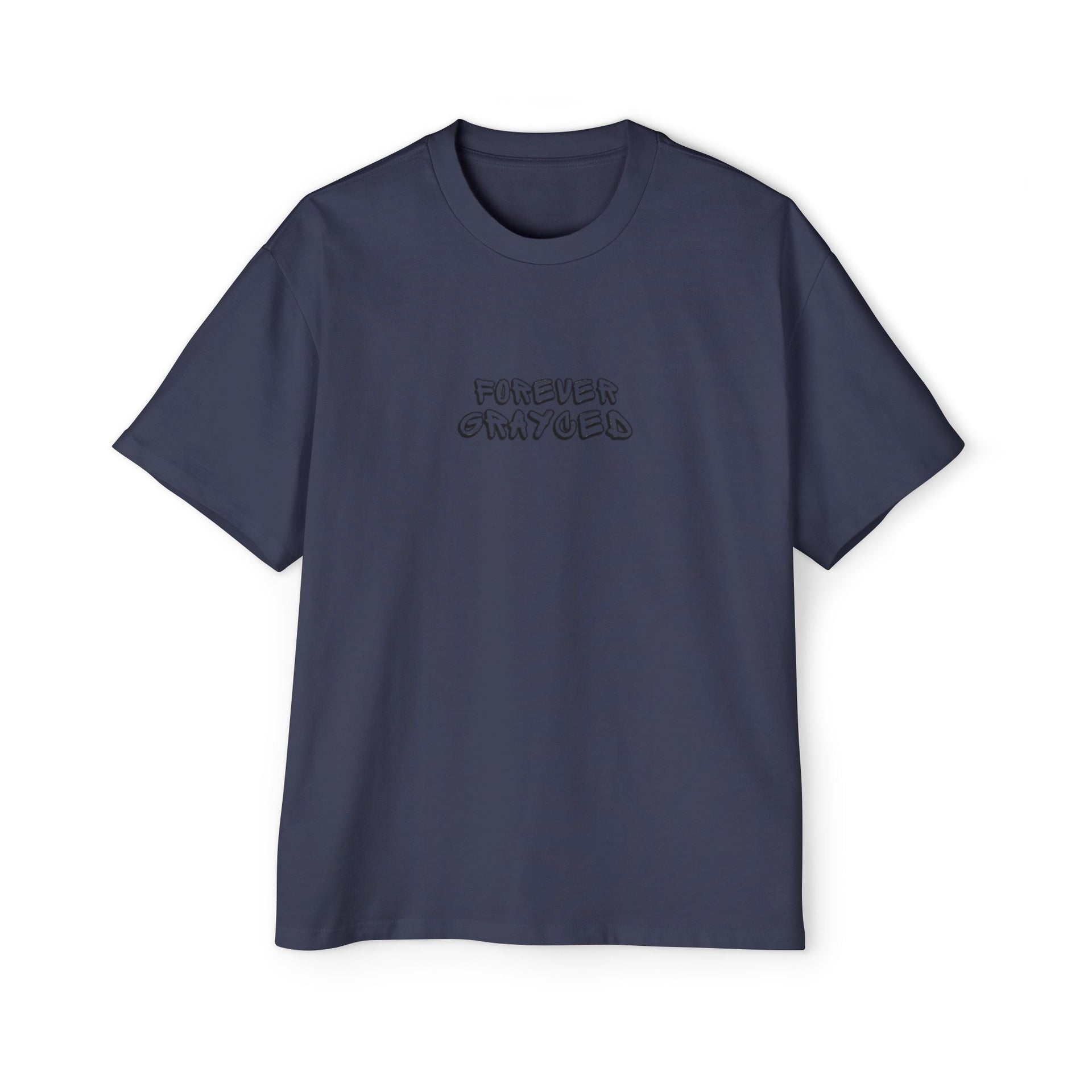Men's Heavy Oversized Cotton T-Shirt Streetwear Casual Tee