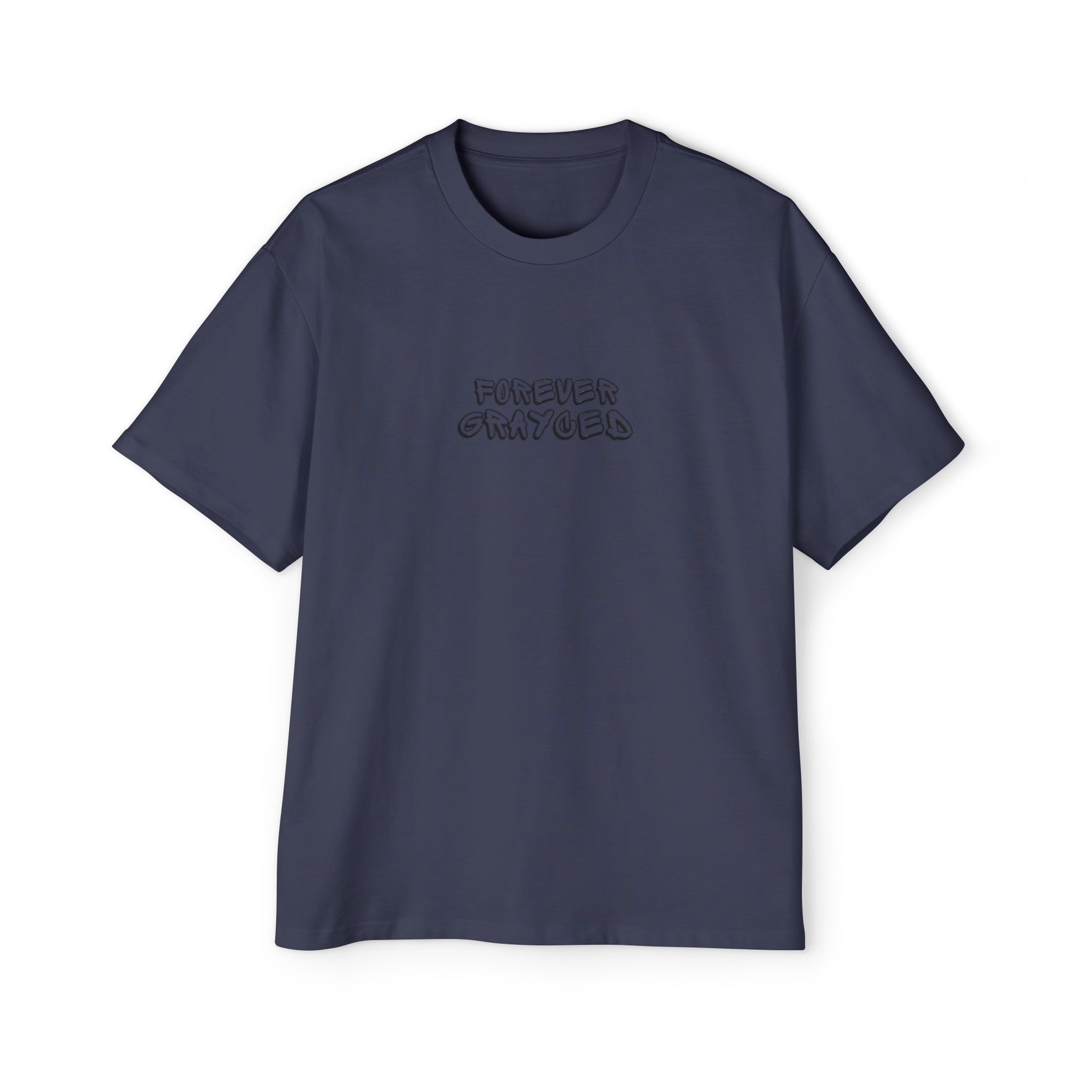 Men's Heavy Oversized Cotton T-Shirt Streetwear Casual Tee