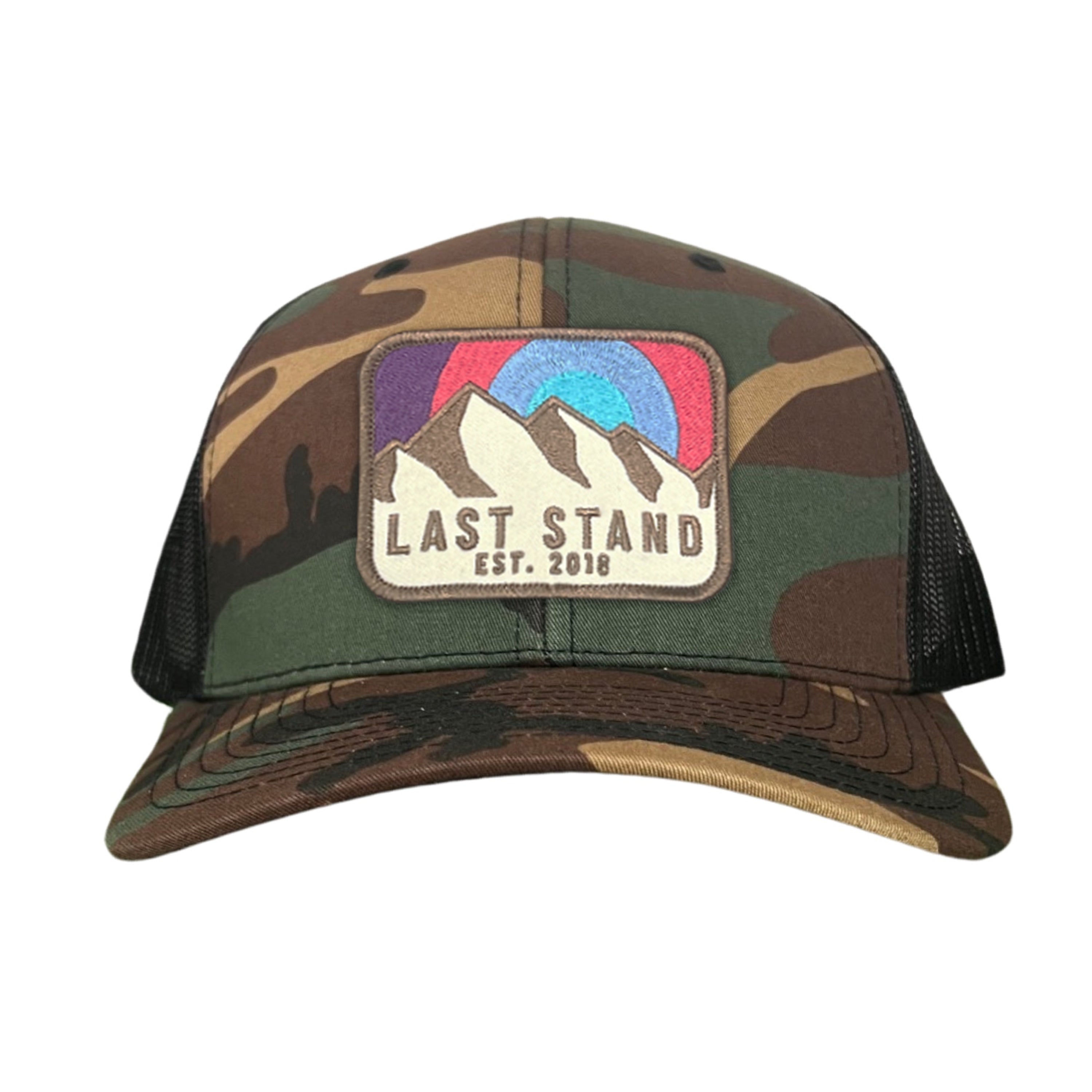 Mountain Sunset Graphic Outdoor Unisex Baseball Hat