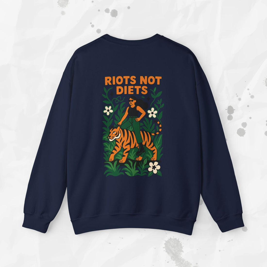 Riots Not Diets - Crewneck Sweatshirt