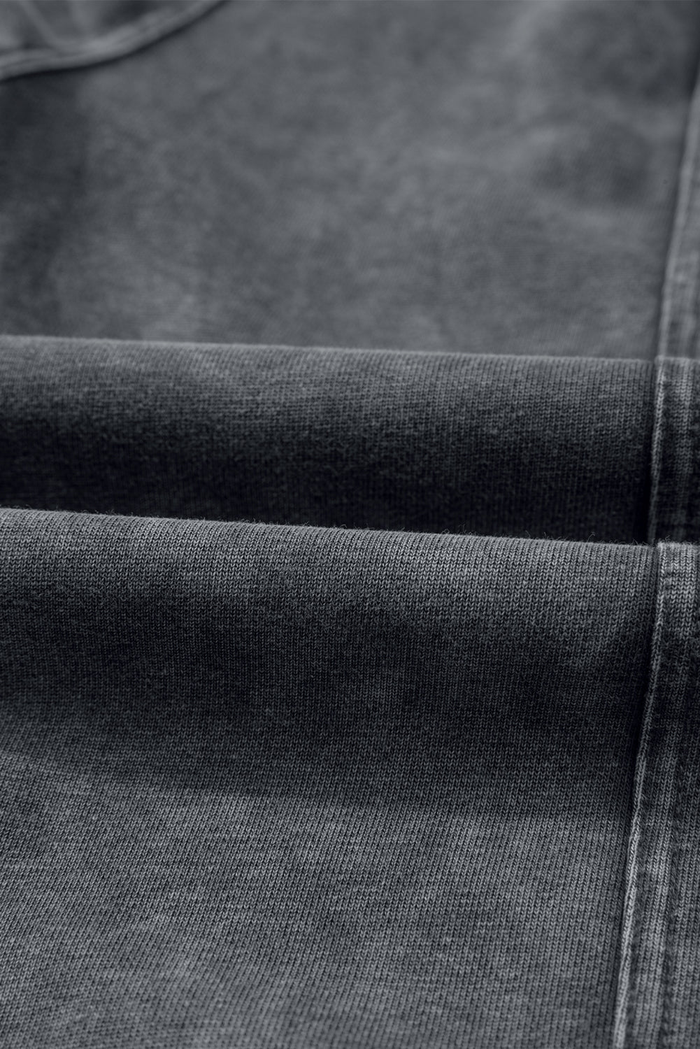 Women's High Rise Mineral Wash Joggers in Brown and Grey