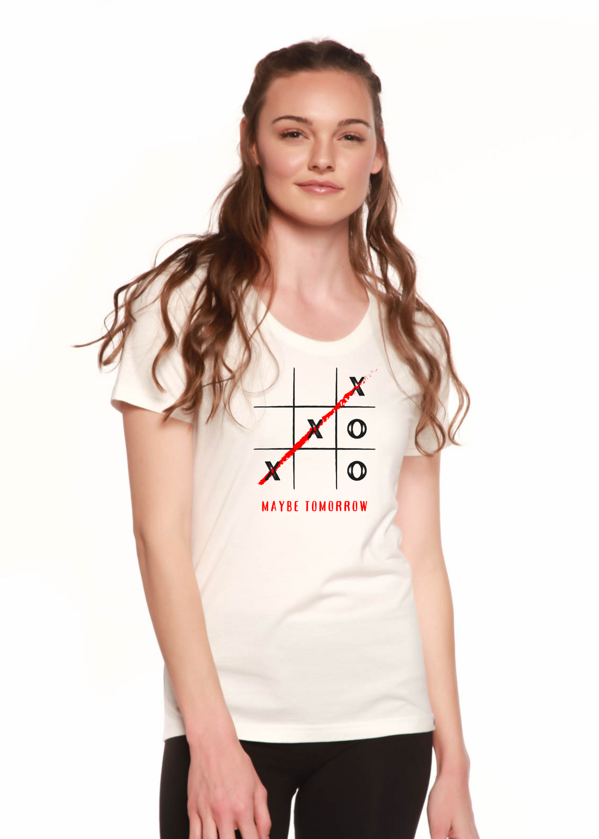 Women's Bamboo Scoop Neck Graphic T-Shirt