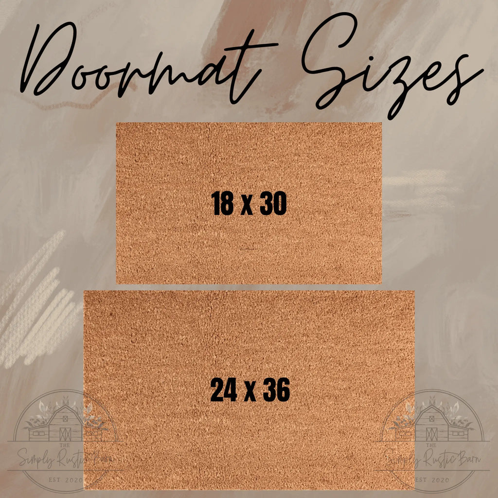Crazy Dogs Live Here Natural Coir Farmhouse Doormat