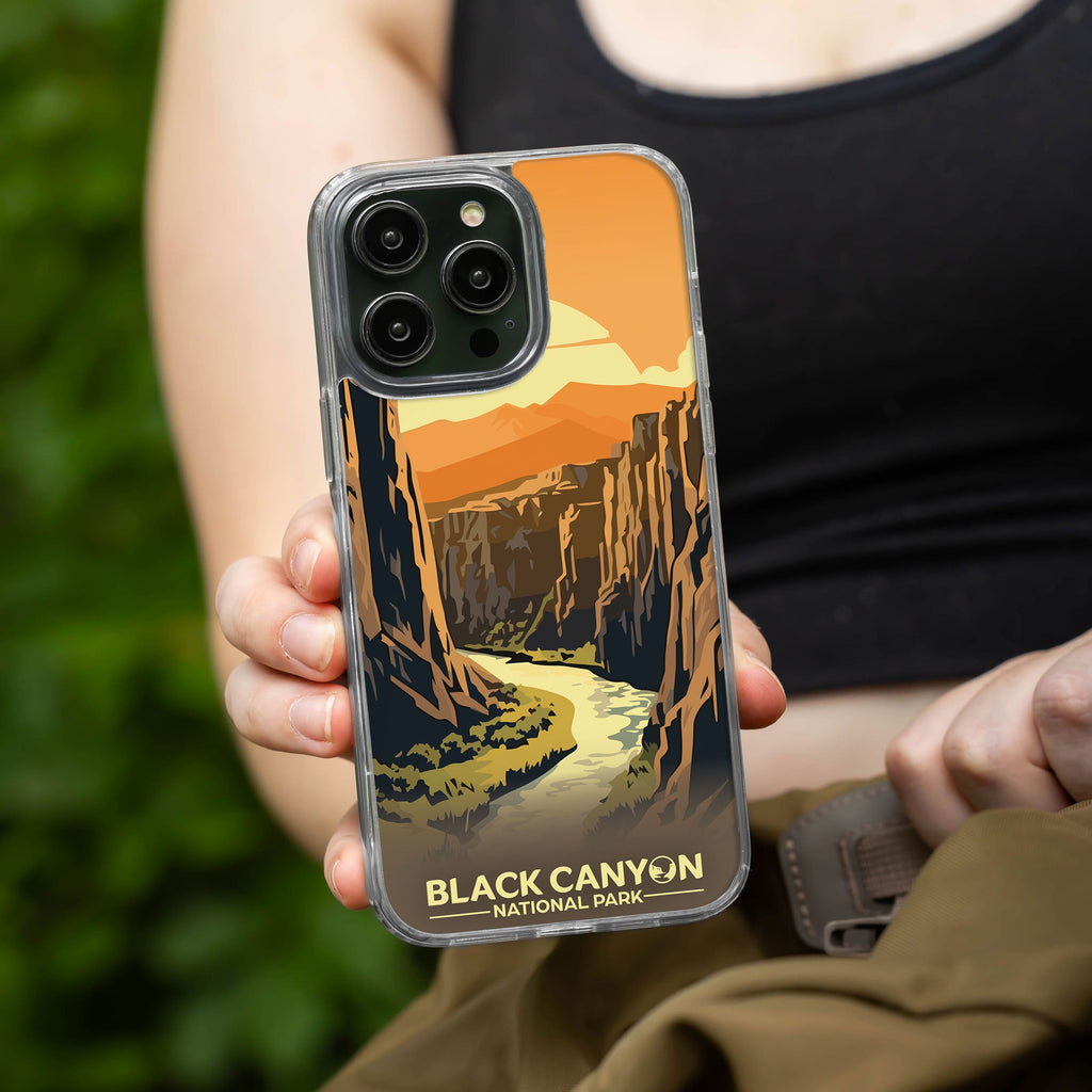 National Parks Black Canyon HD Apple iPhone 16 Mag-Safe Phone Case