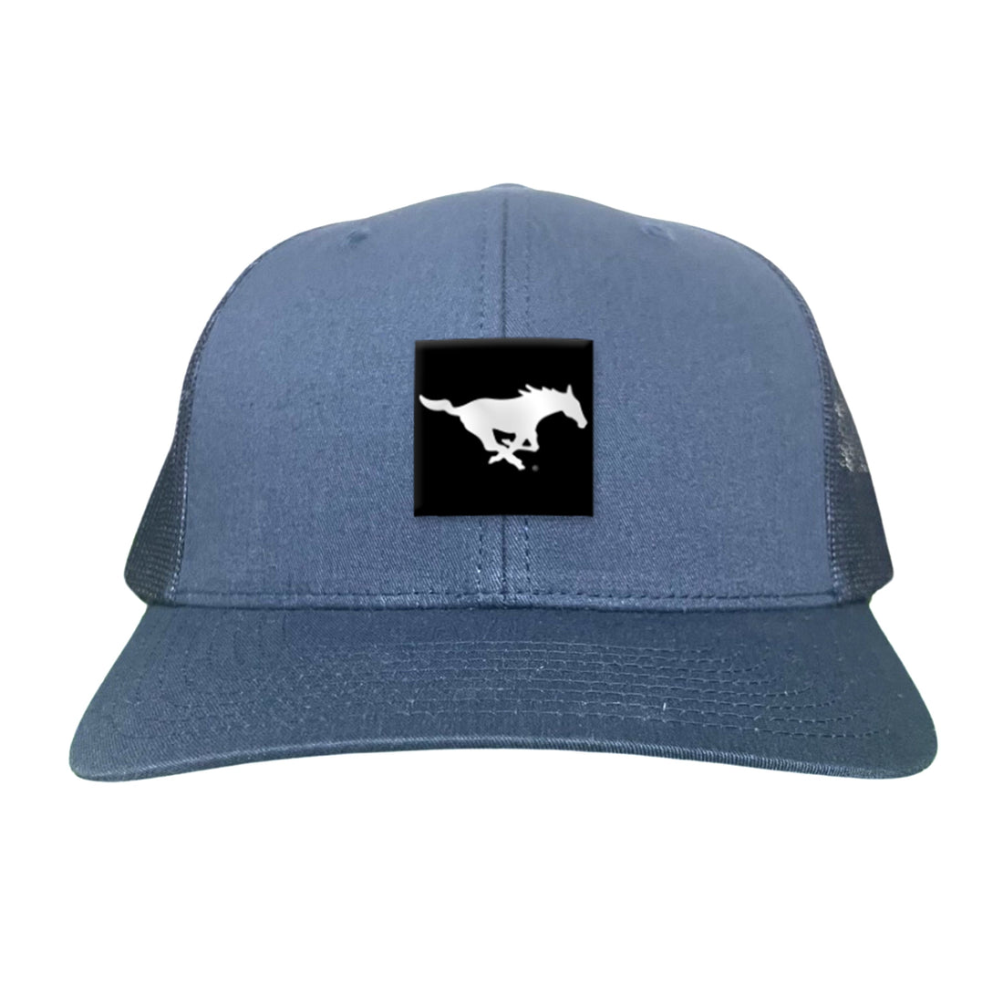 Black Label Pony Logo Hat - Mesh Trucker, Snapback, & Dad Hat