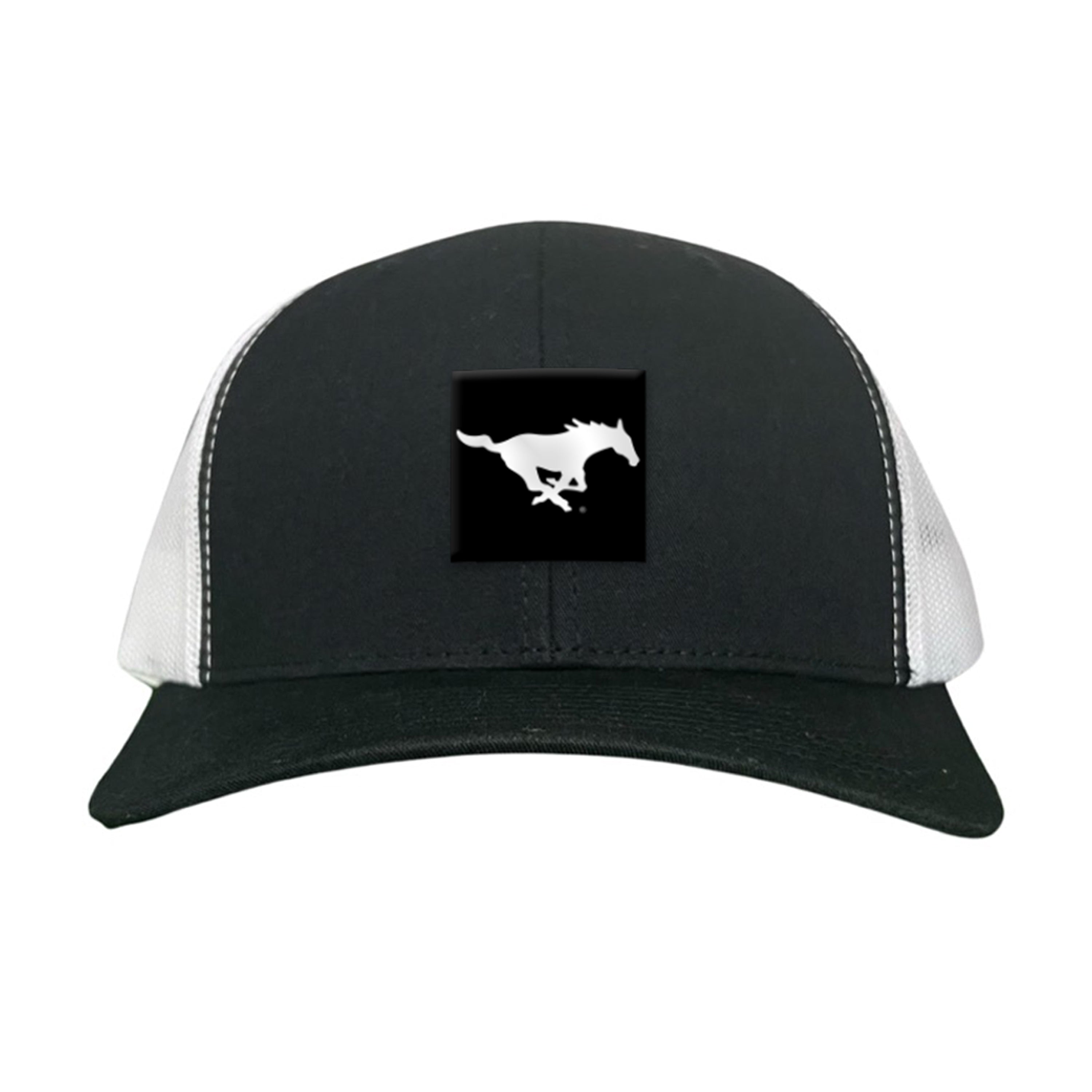Black Label Pony Logo Hat - Mesh Trucker, Snapback, & Dad Hat