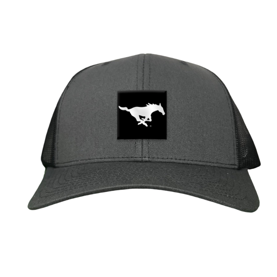 Black Label Pony Logo Hat - Mesh Trucker, Snapback, & Dad Hat