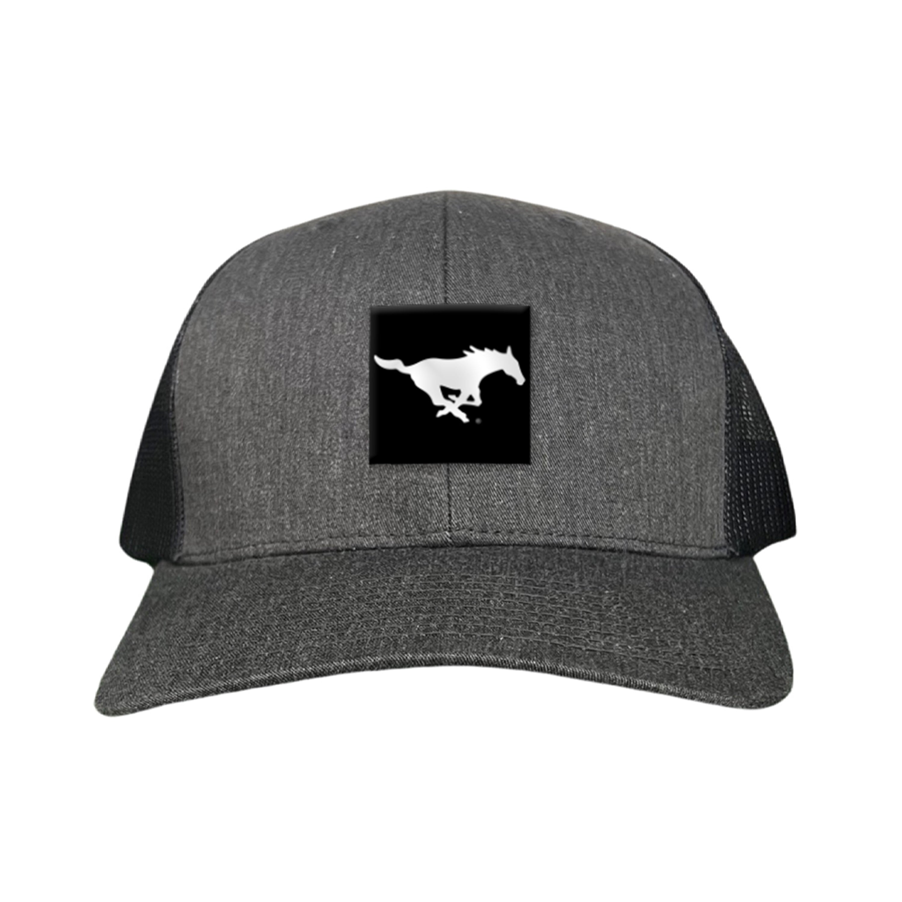 Black Label Pony Logo Hat - Mesh Trucker, Snapback, & Dad Hat