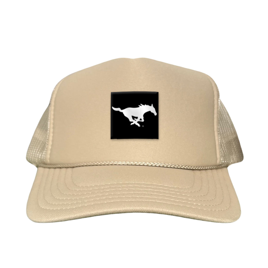 Black Label Pony Logo Hat - Mesh Trucker, Snapback, & Dad Hat