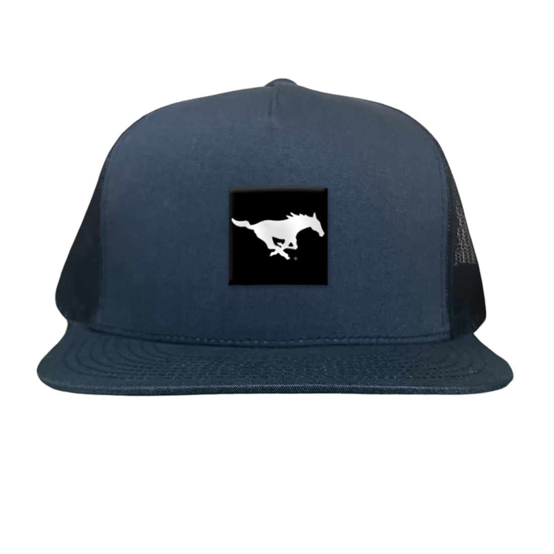 Black Label Pony Logo Hat - Mesh Trucker, Snapback, & Dad Hat