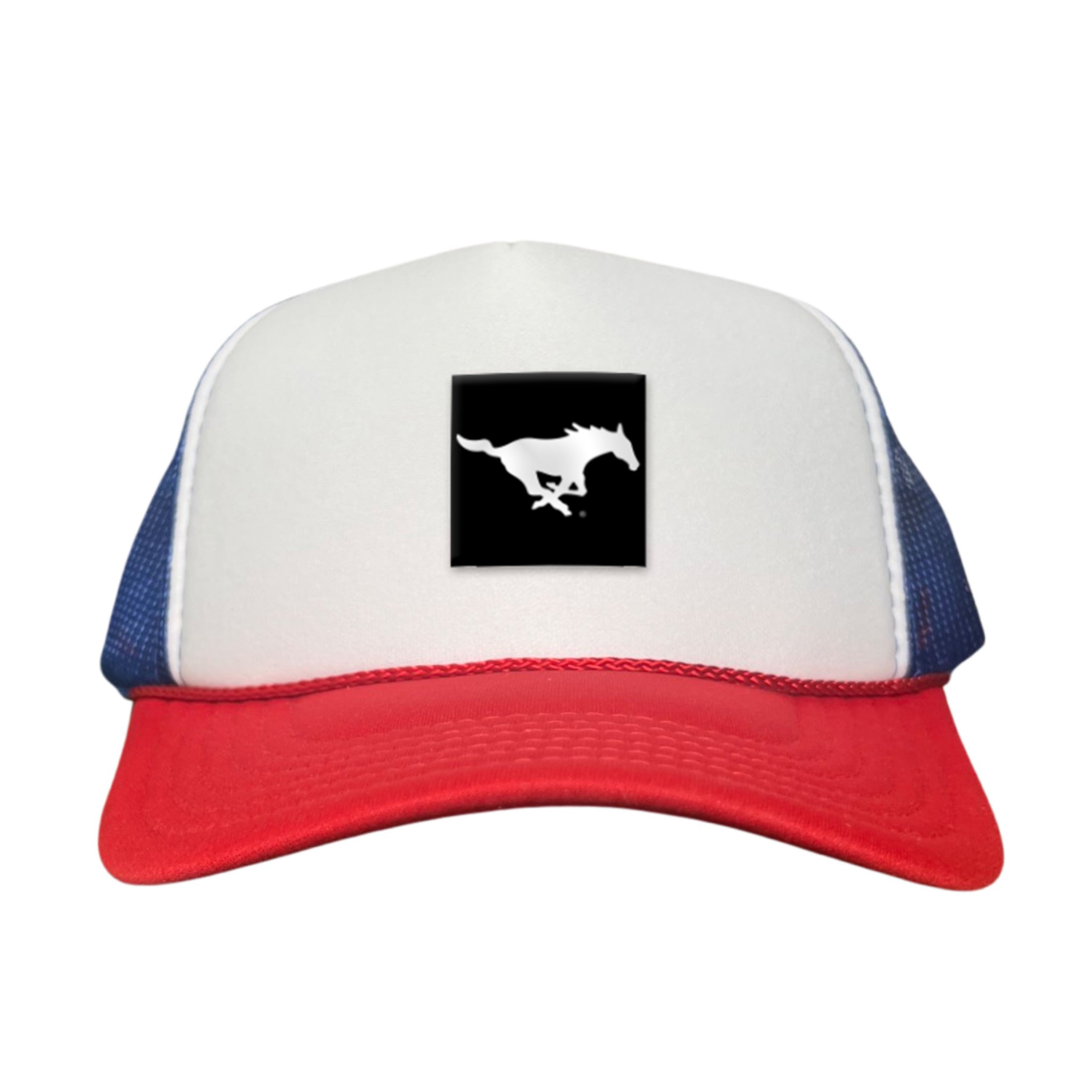Black Label Pony Logo Hat - Mesh Trucker, Snapback, & Dad Hat