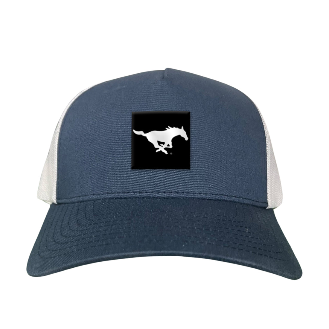 Black Label Pony Logo Hat - Mesh Trucker, Snapback, & Dad Hat
