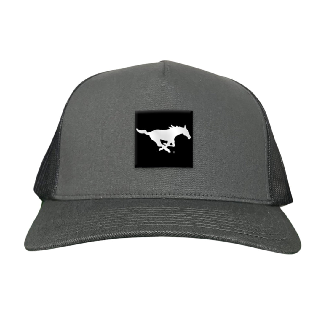Black Label Pony Logo Hat - Mesh Trucker, Snapback, & Dad Hat