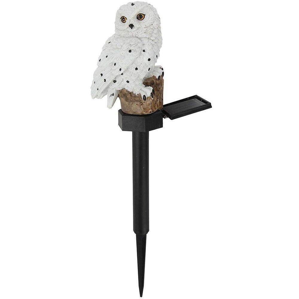 Solar LED Owl Garden Stake Light, Waterproof Outdoor Decor