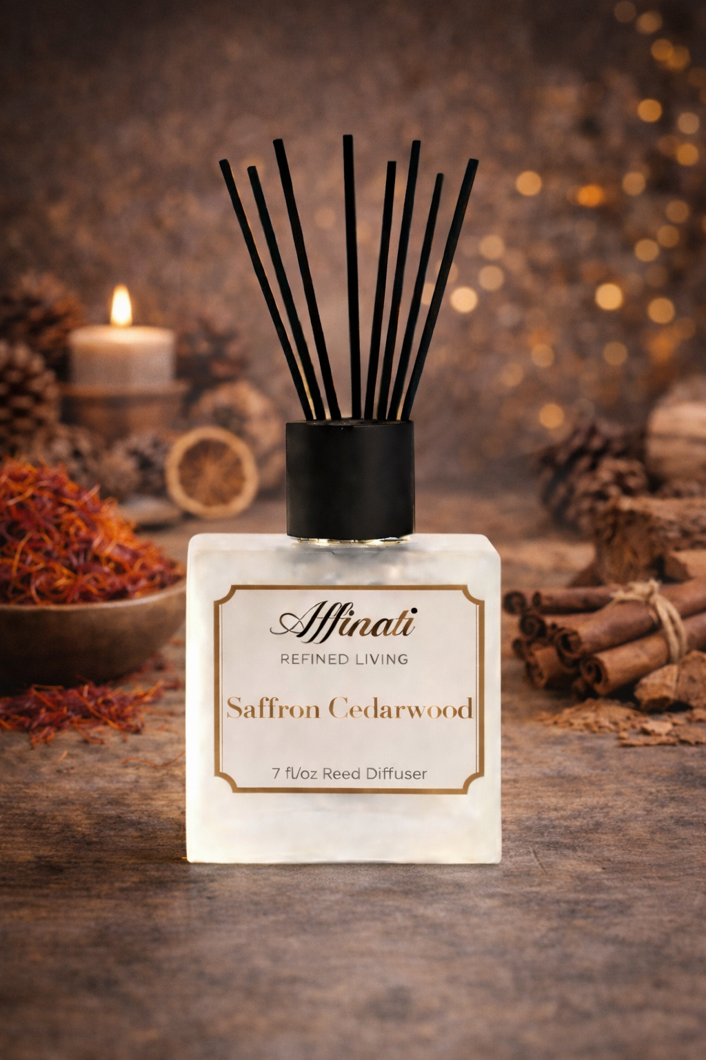 Saffron Cedarwood Reed Diffuser