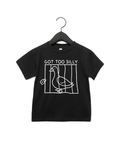 Got Too Silly Kids Knit Tee and Cozy Sweatshirt for Playtime