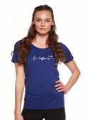 Women's Heartbeat Coffee Bamboo T-Shirt