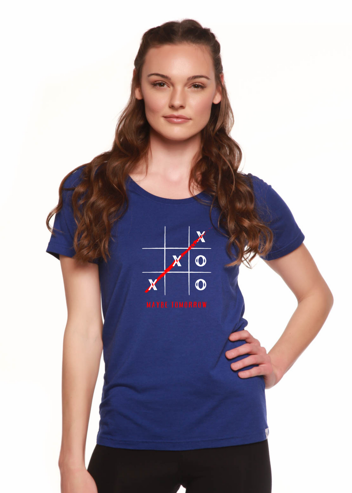 Women's Bamboo Scoop Neck Graphic T-Shirt