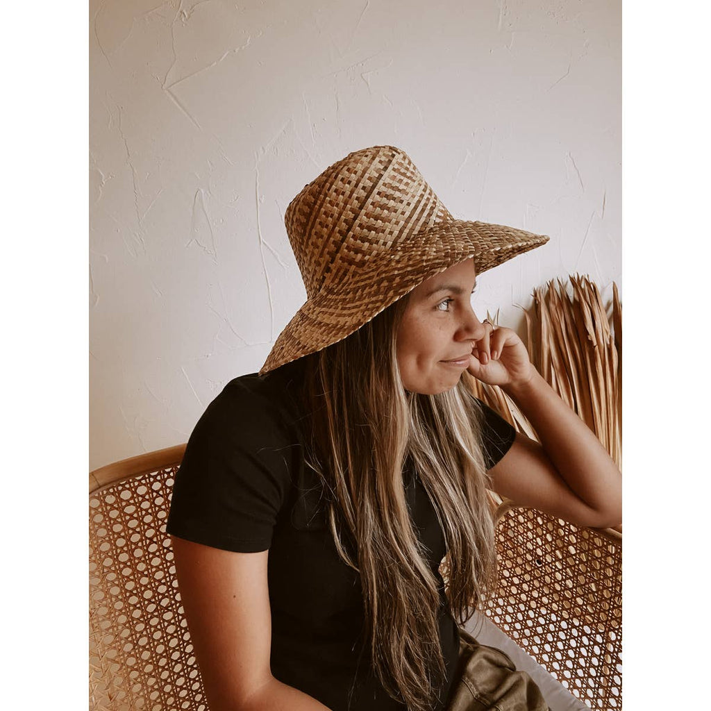 Ombre Woven Bucket Hat