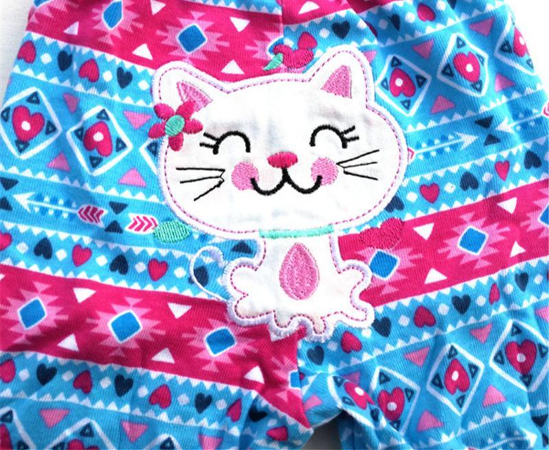 5-Pack Baby Cotton Cartoon Pants, Safari and Star Print Set