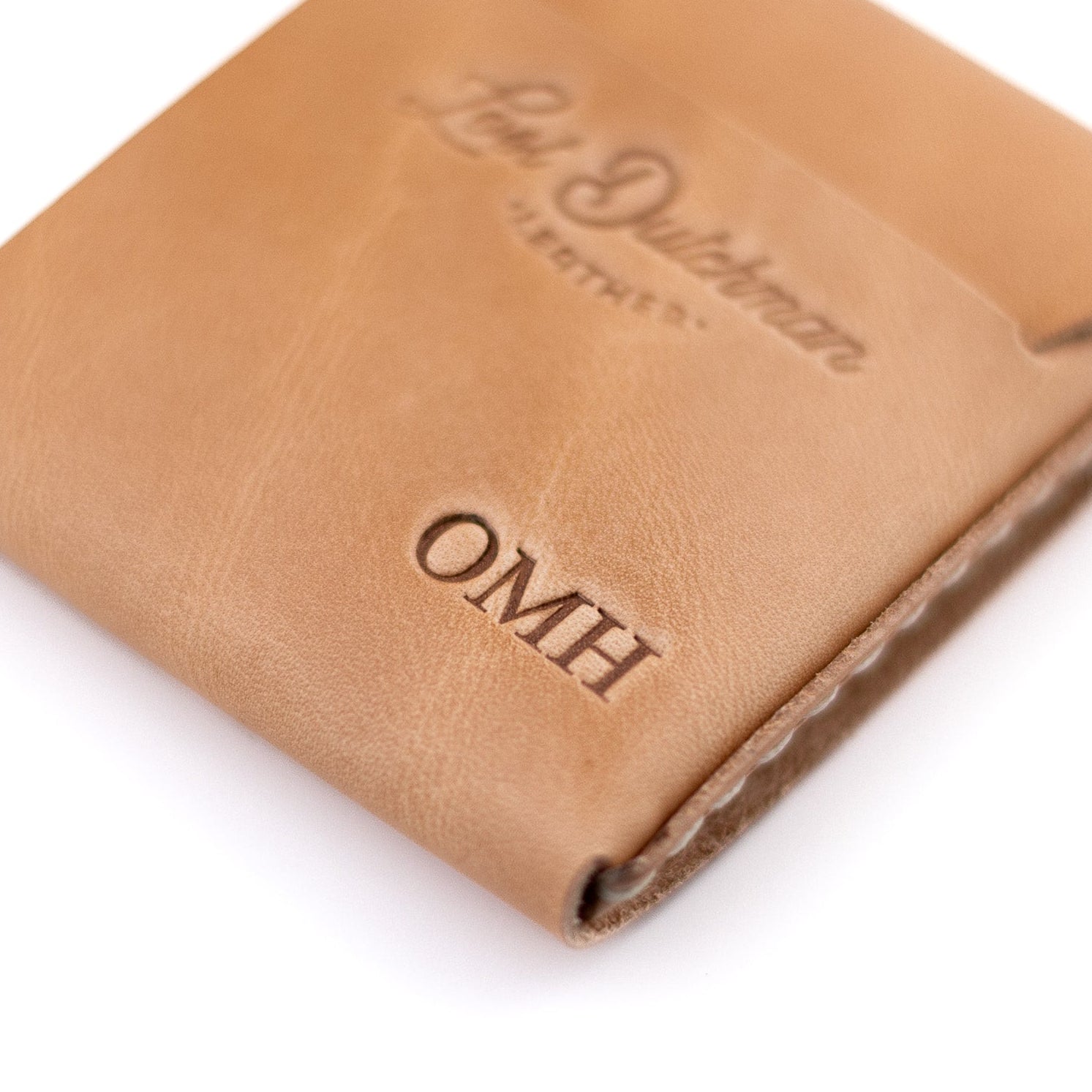 The Cash Finn Minimalist Leather Cash & Card Wallet in Russet