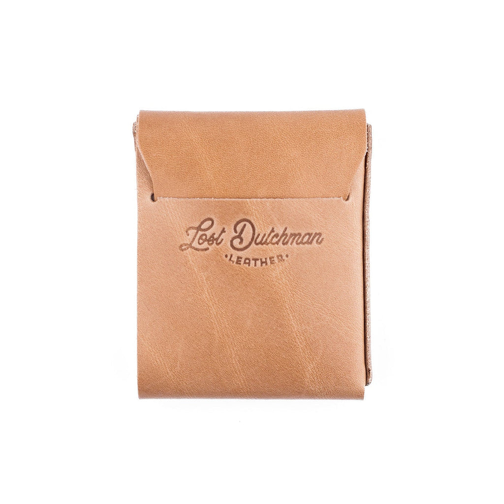 Russet American full-grain cowhide Cash Finn wallet
