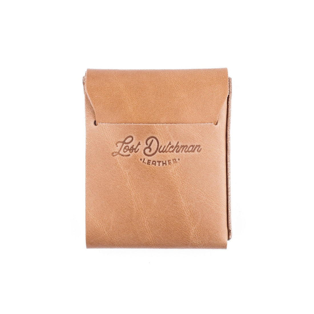 Russet American full-grain cowhide Cash Finn wallet