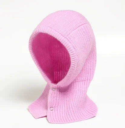 Women's Winter Knitted Cap and Warm Scarf Set