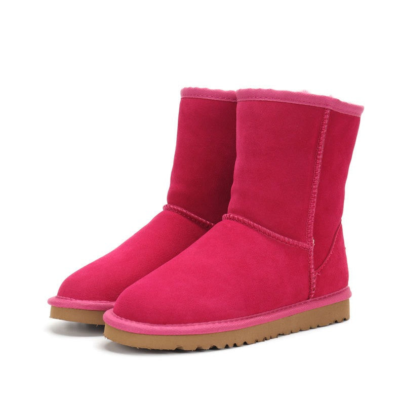 Women's Cozy Classic Warm Suede-Style Winter Snow Boots - Image 8