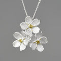 Forget Me Not Necklace – Silver Chain