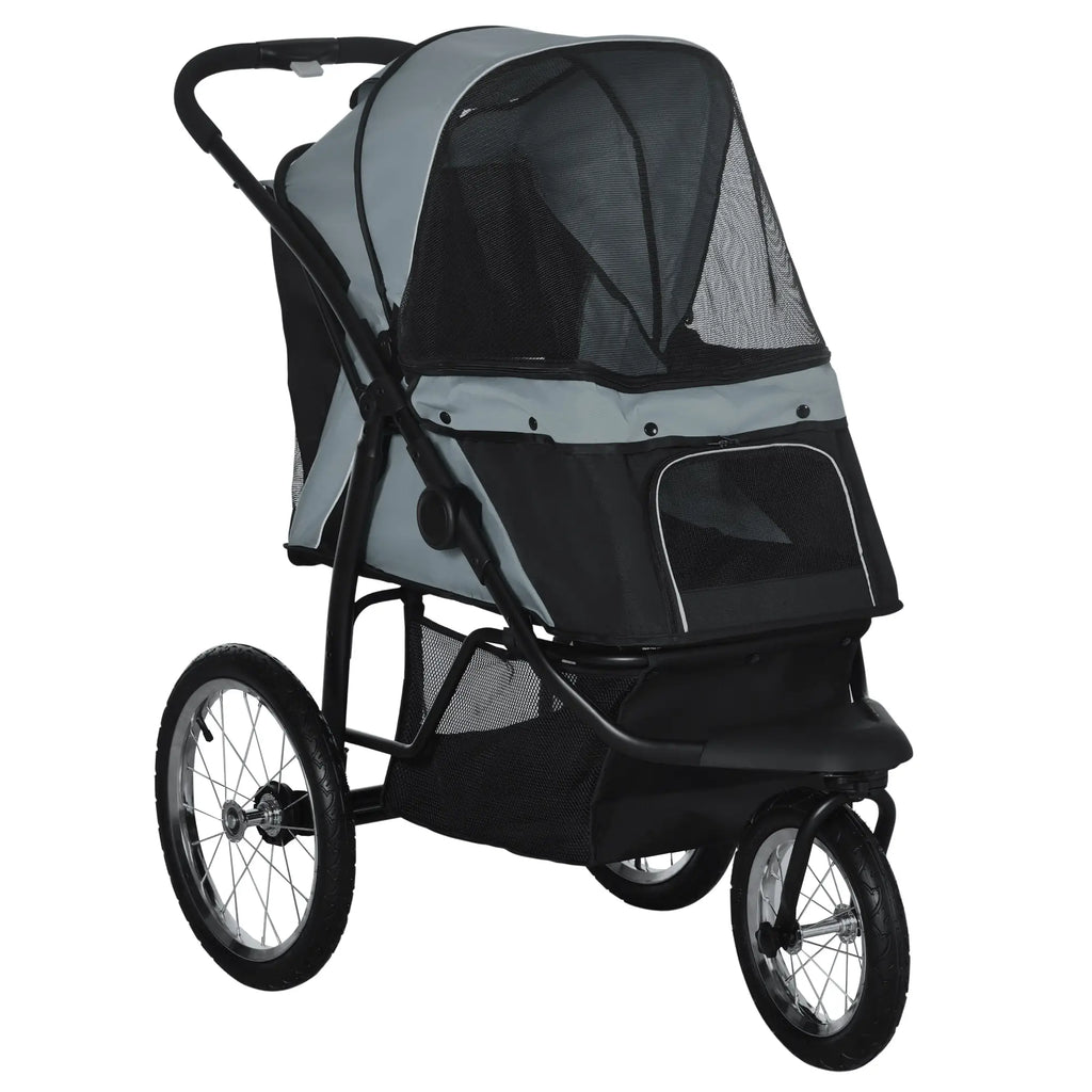 3 Wheels Pet Stroller for Small Dogs and Medium Dogs