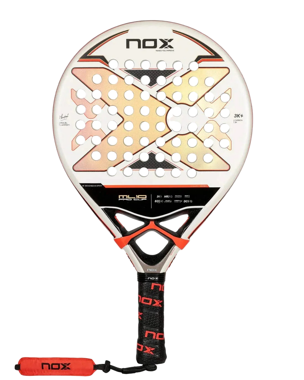Nox ML10 Pro Cup Luxury 2024 Miguel Lamperti's Padel Racket