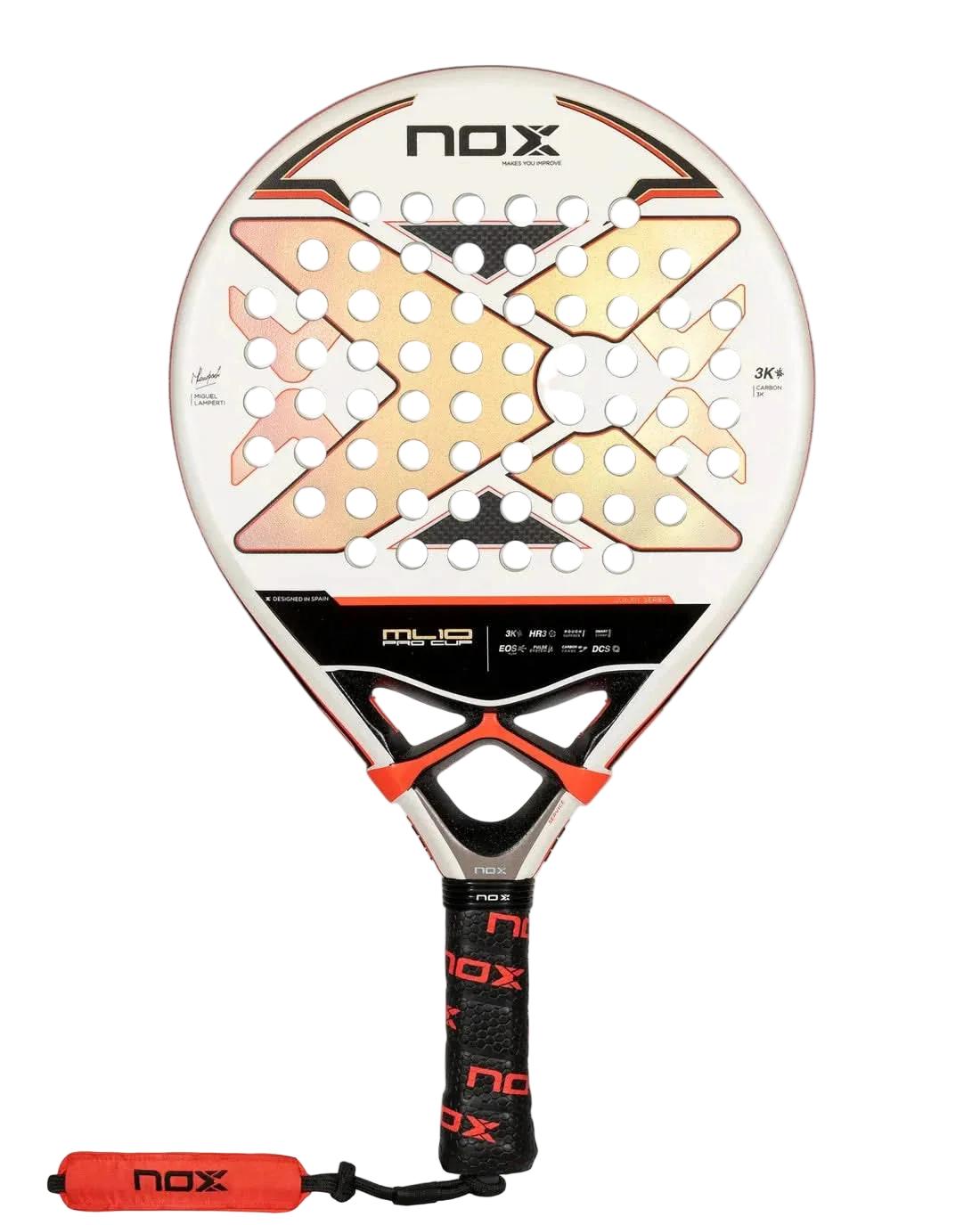 Nox ML10 Pro Cup Luxury 2024 Miguel Lamperti's Padel Racket