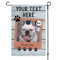 Dog Personalized Custom Photo Garden Flag