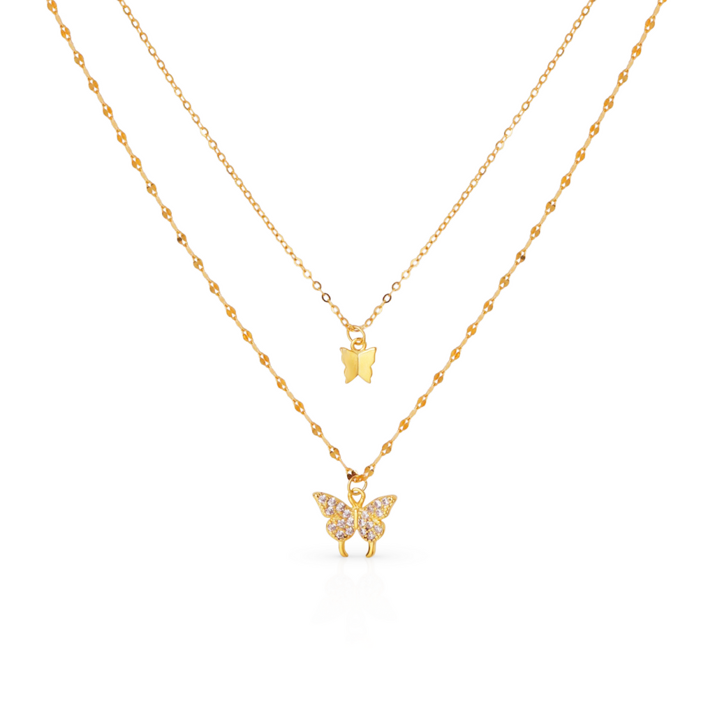 CHRISTIA BUTTERFLY NECKLACE