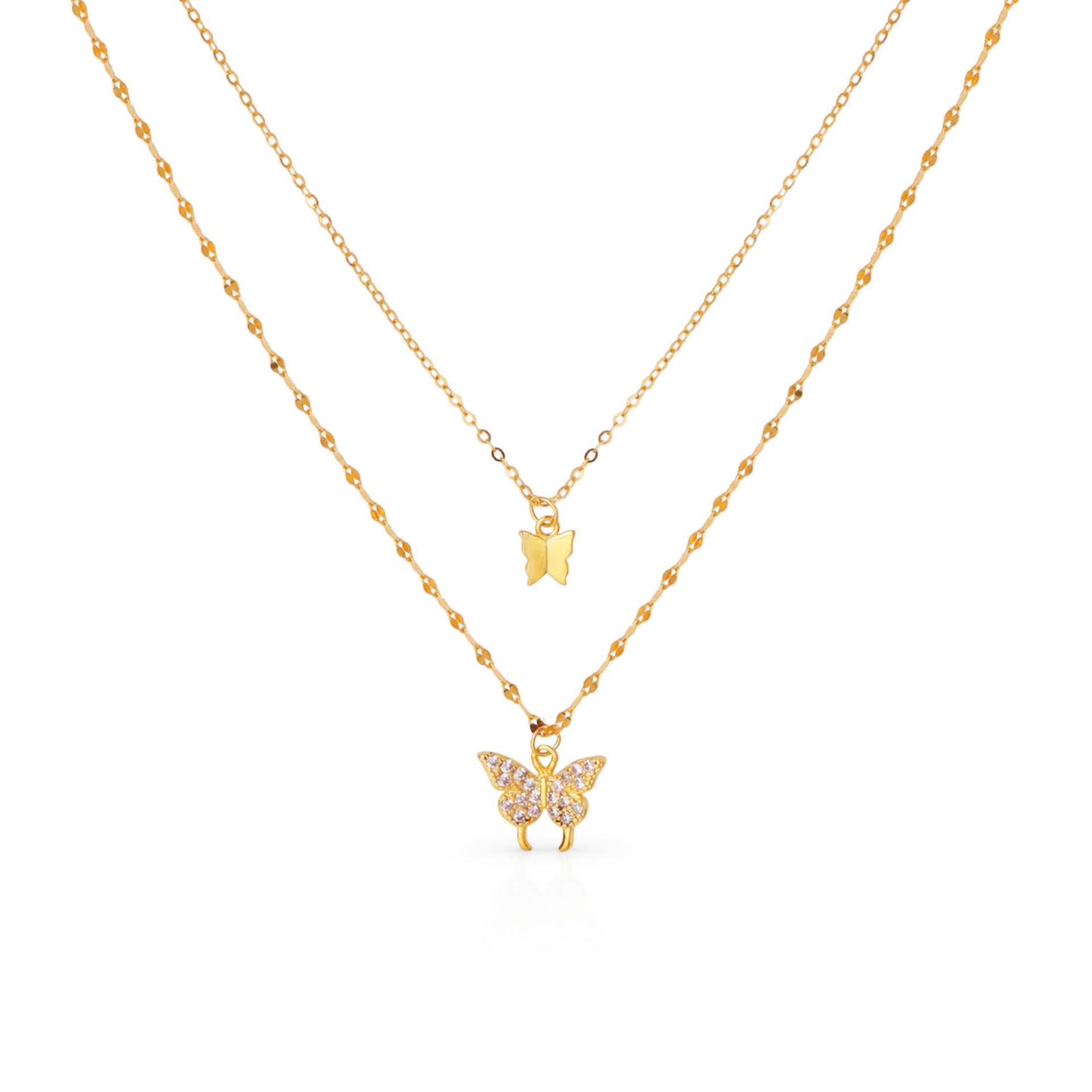 CHRISTIA BUTTERFLY NECKLACE